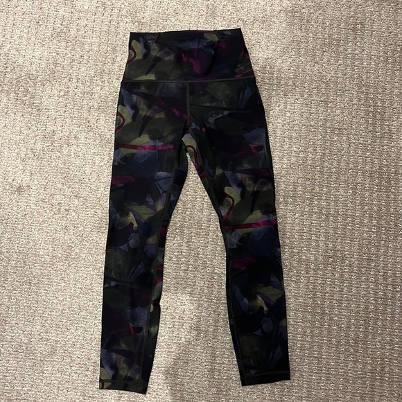 Lululemon Train Times 7/8 Pant aura dark chrome multi/midnight navy - Picture 11 of 11